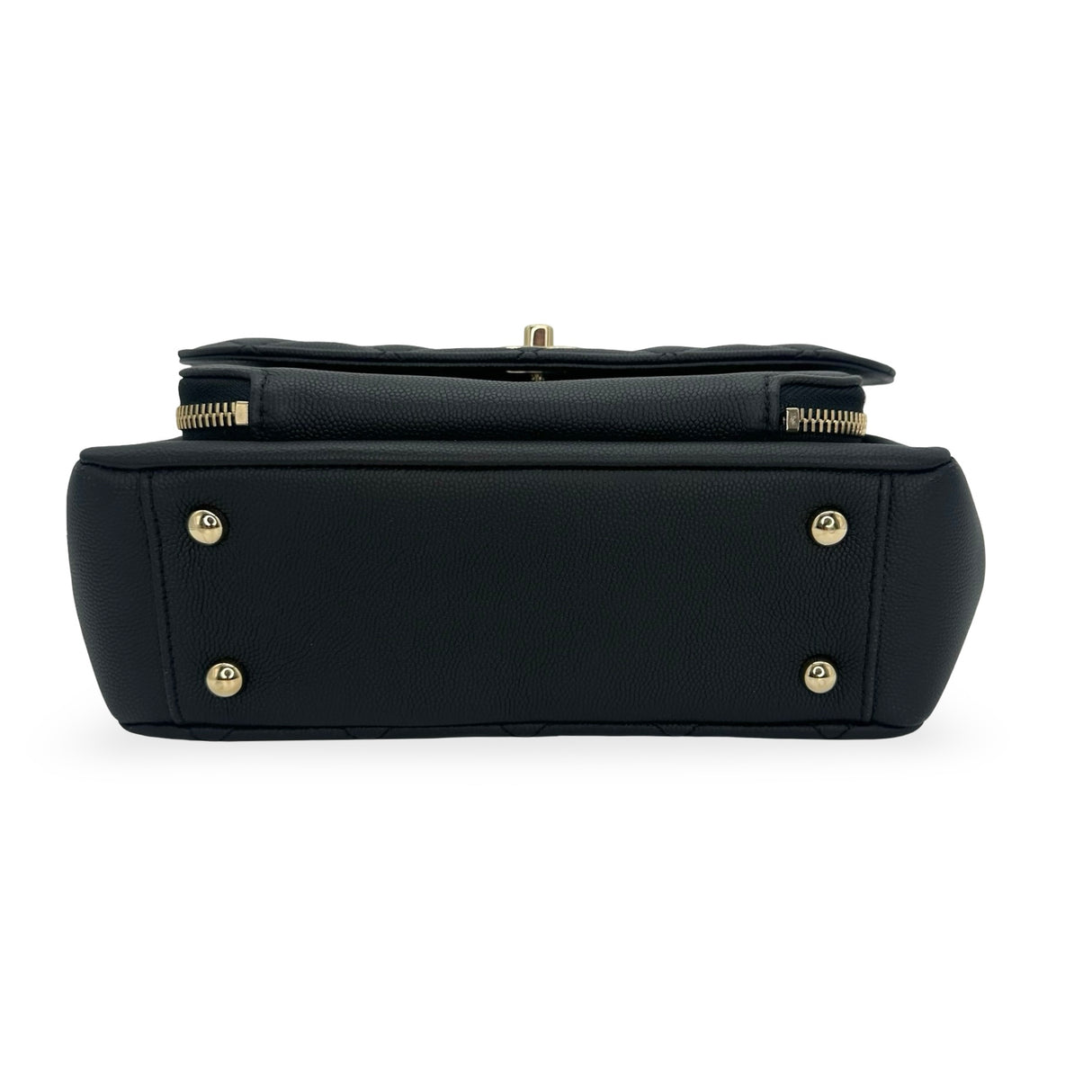 CHANEL: Quilted Caviar Small Business Affinity Flap Bag