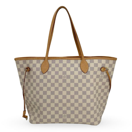 LOUIS VUITTON: Damier Azur Neverfull MM