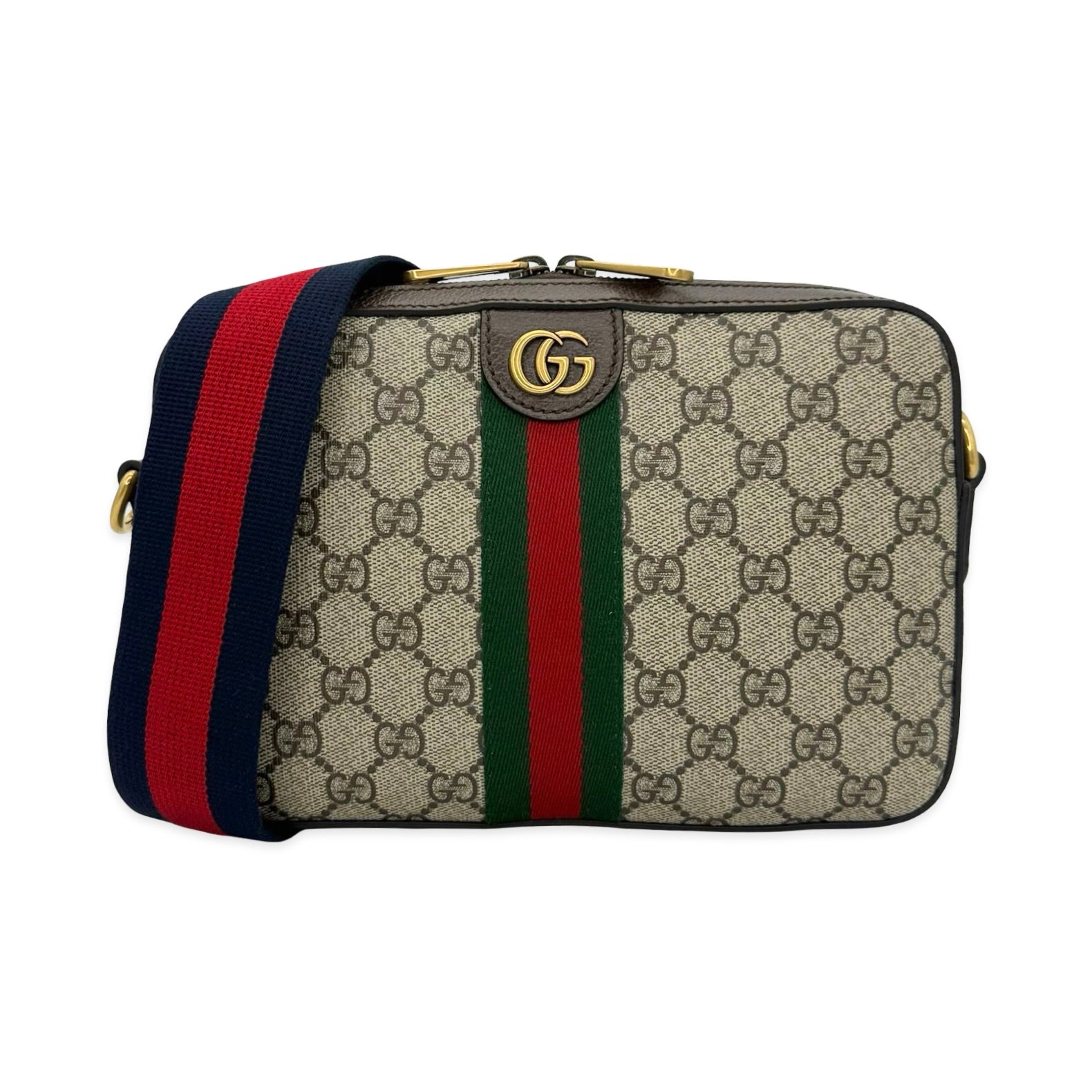 GUCCI GGスプリーム ショルダーバッグ すぐ届く！GUCCI(グッチ）GGスプリーム ショルダーバッグ (GUCCI