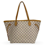LOUIS VUITTON: Damier Azur Neverfull MM