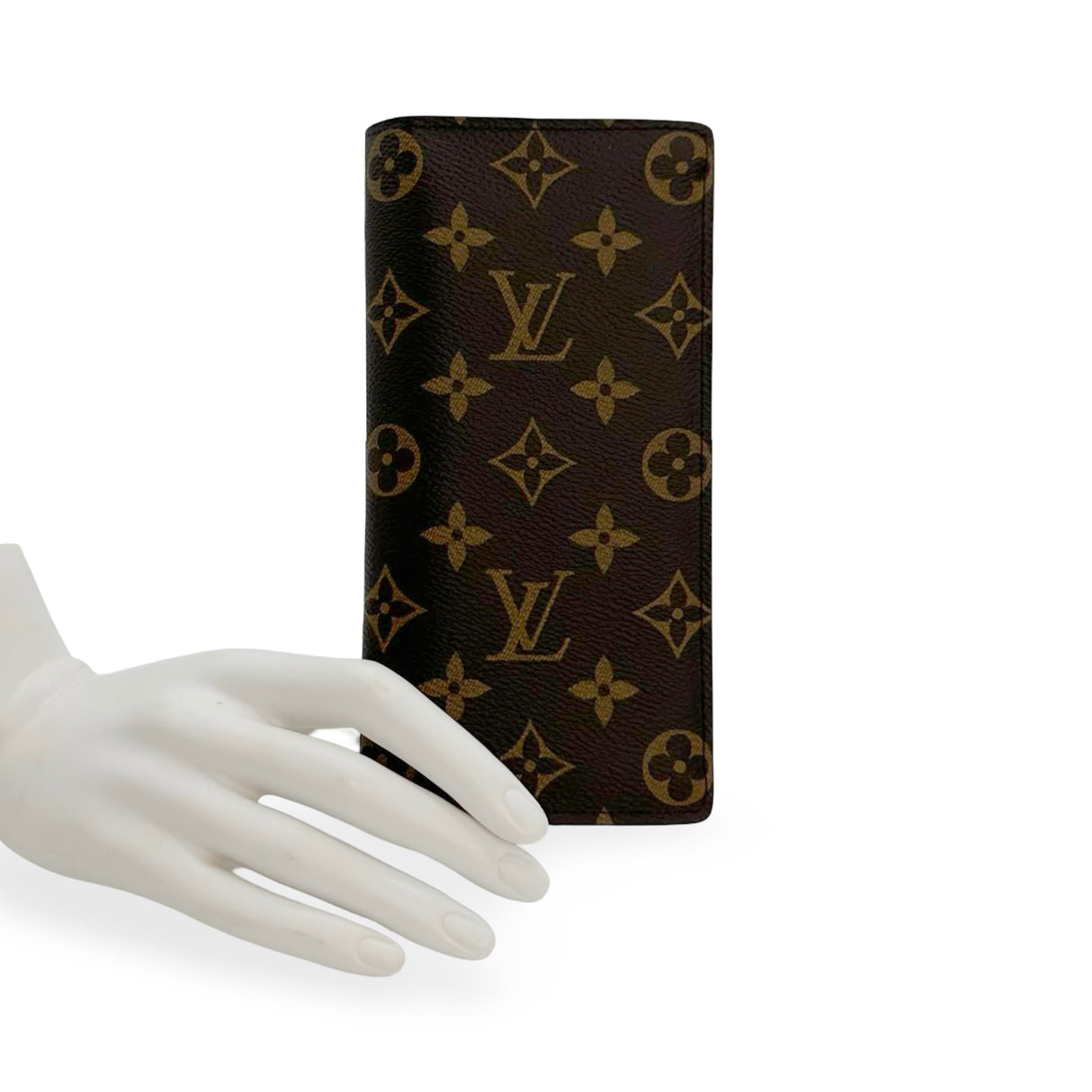 LOUIS VUITTON: Monogram Brazza Wallet