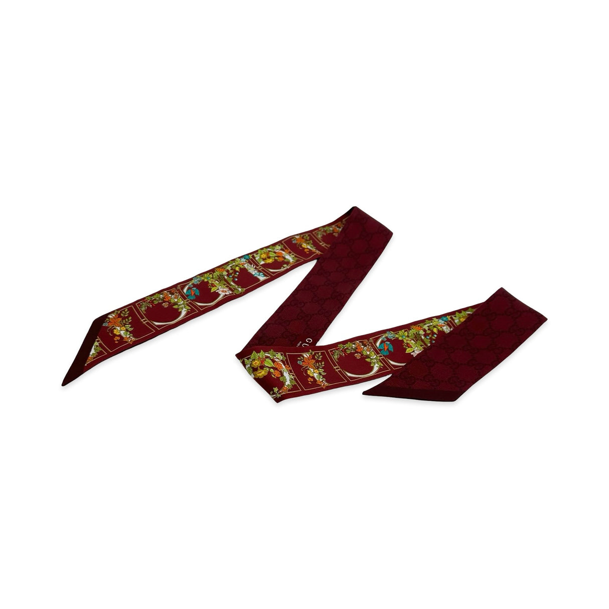 GUCCI: Printed Silk Twill Ribbon