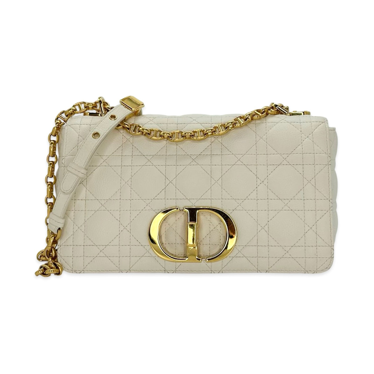 Cannage Calfskin 30 Montaigne Medium Caro Bag