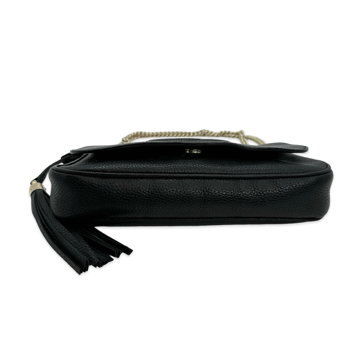 GUCCI: Leather Medium Soho Flap Chain Bag