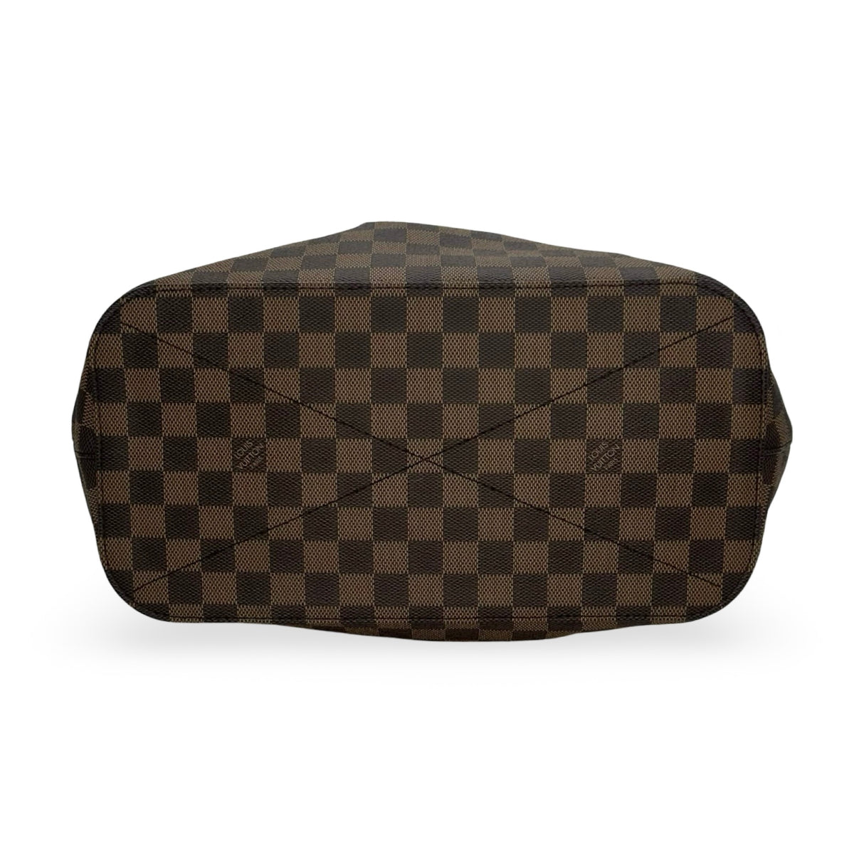 LOUIS VUITTON: Damier Ebene Sienna MM