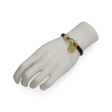 LOUIS VUITTON: Monogram Tribute Charm Bracelet