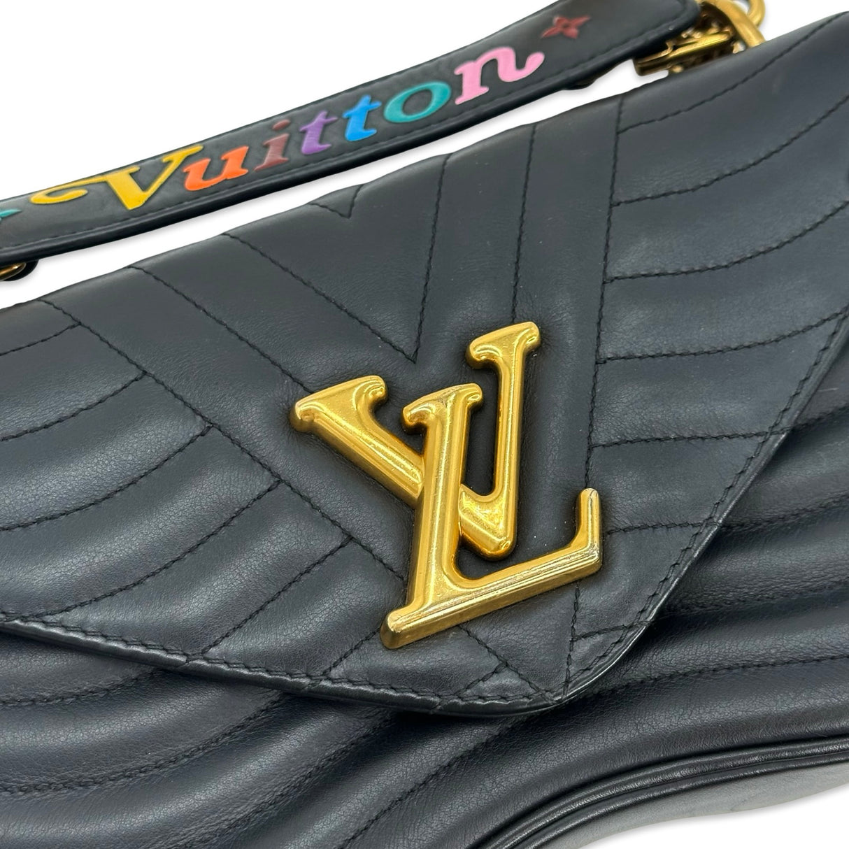 Quilted Calfskin New Wave MM