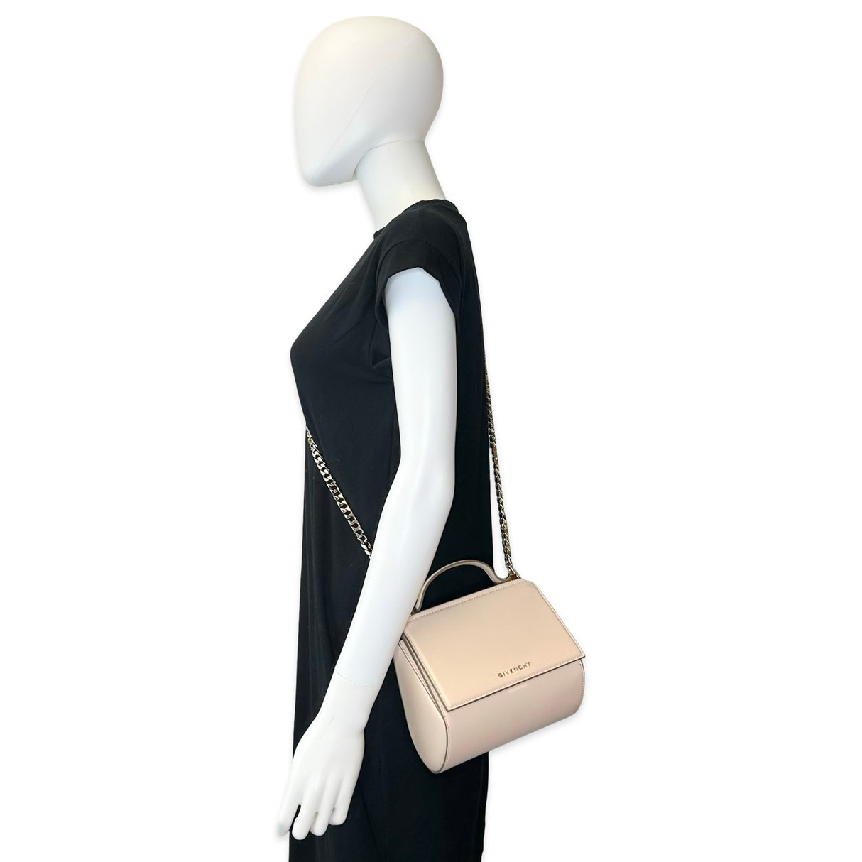 Calfskin Mini Pandora Box Crossbody