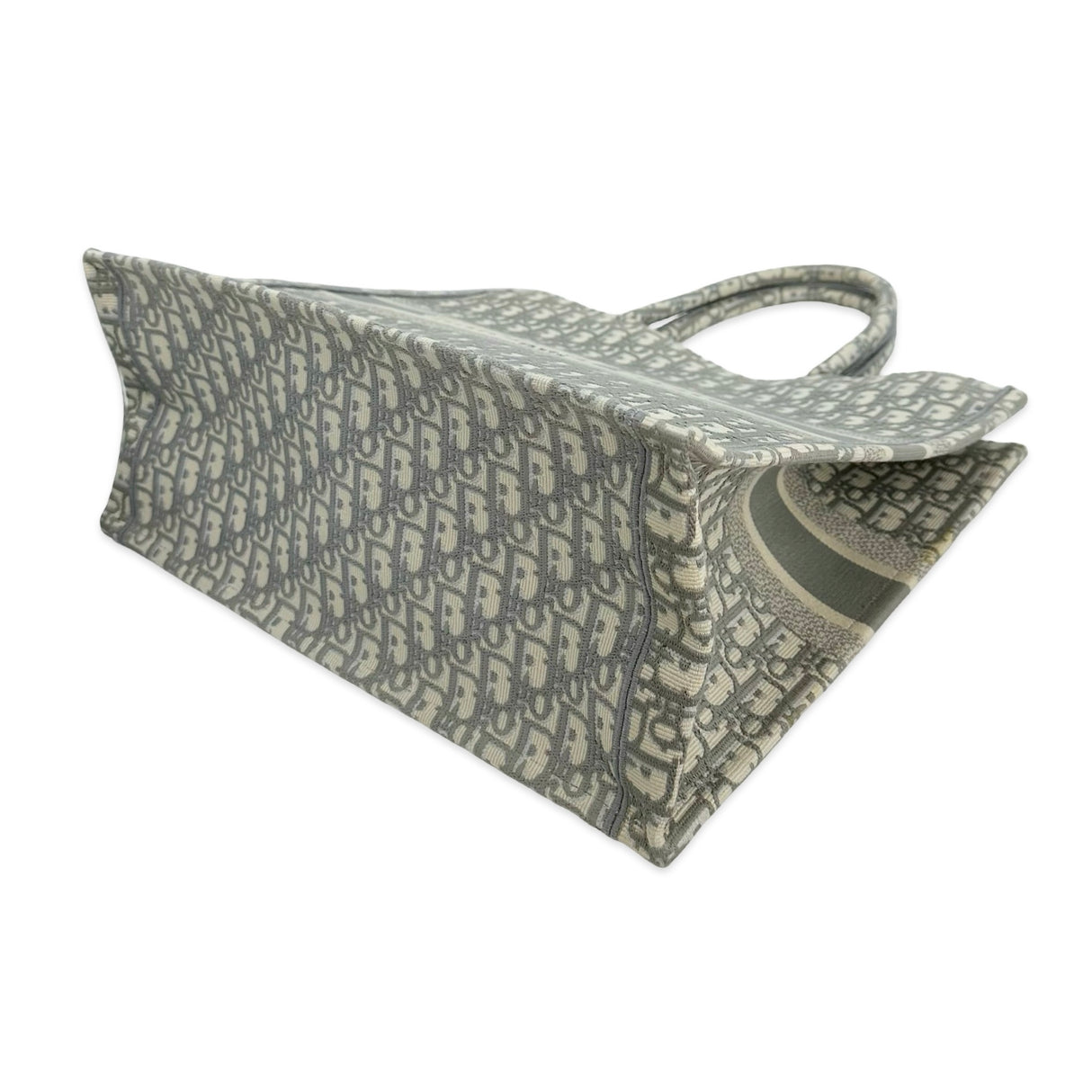 CHRISTIAN DIOR: Oblique Embroidered Large Book Tote