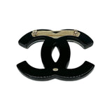 CHANEL: Resin CC Nautical Brooch