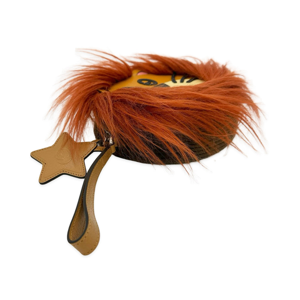 Faux Fur Lion Wristlet