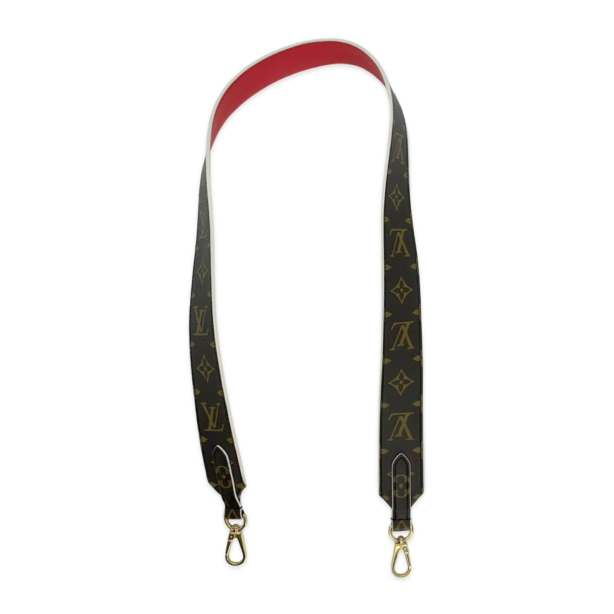 LOUIS VUITTON: Monogram Wide Bandouliere Strap