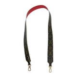 LOUIS VUITTON: Monogram Wide Bandouliere Strap