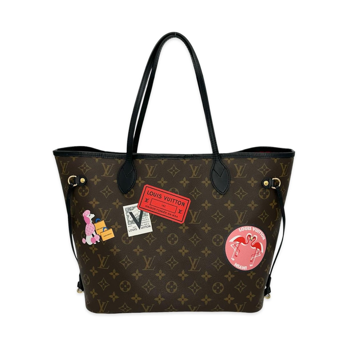 Monogram World Tour Stickers Neverfull MM