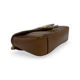 GUCCI: Quilted Leather Small GG Marmont Shoulder Bag