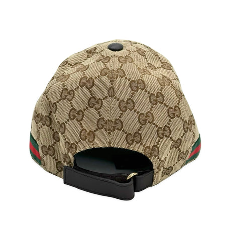 GUCCI: GG Canvas Web Baseball Cap