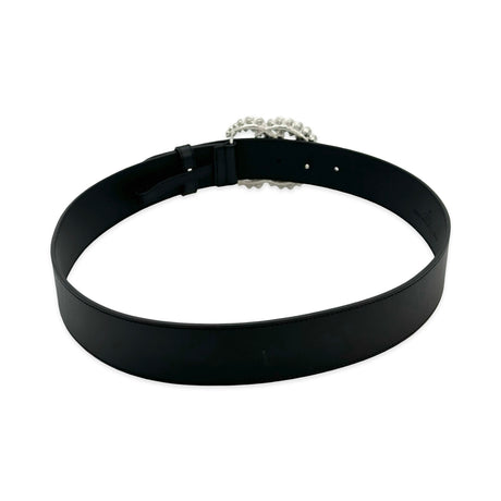 Calfskin Crystal GG Marmont Belt