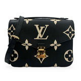 LOUIS VUITTON: Monogram Empreinte Bicolor Pochette Metis