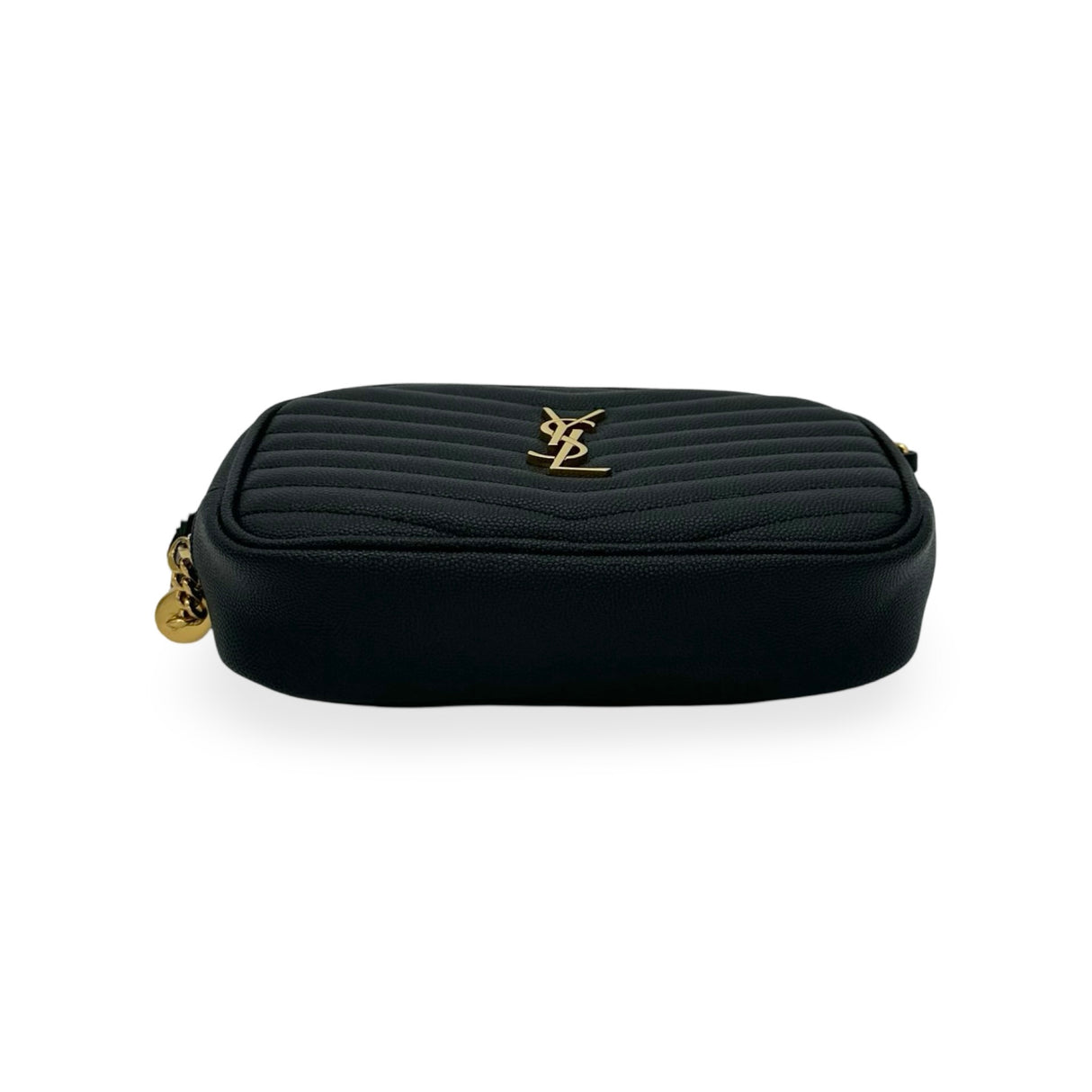 SAINT LAURENT: Grain de Poudre Mini Lou Camera Bag