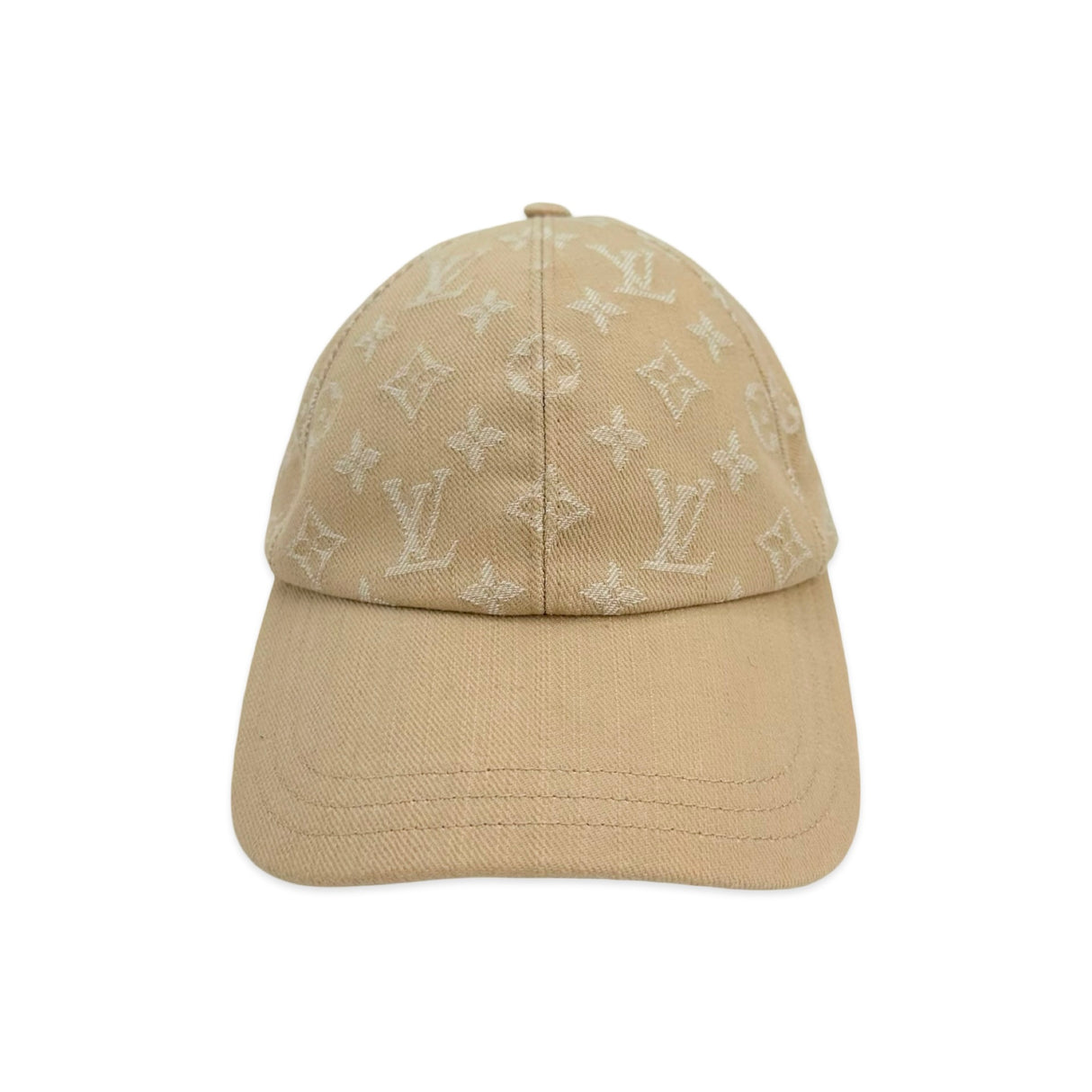 LOUIS VUITTON: Monogram Denim Cap