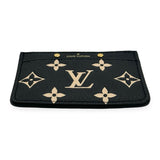 LOUIS VUITTON: Monogram Empreinte Bicolor Card Holder