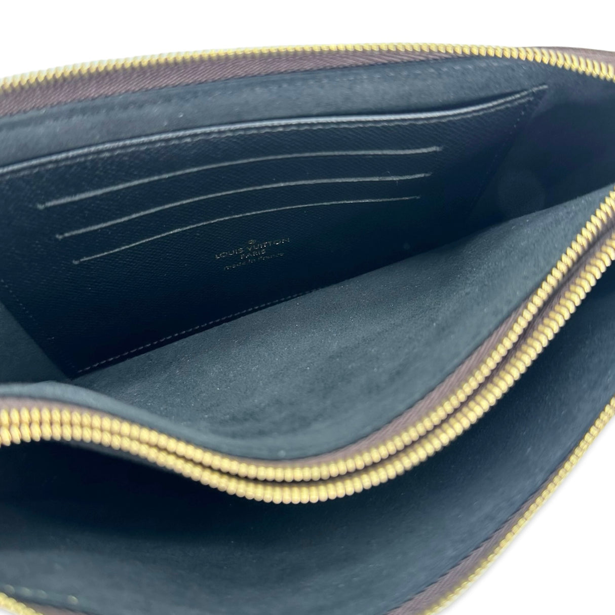 Monogram Double Zip Pochette