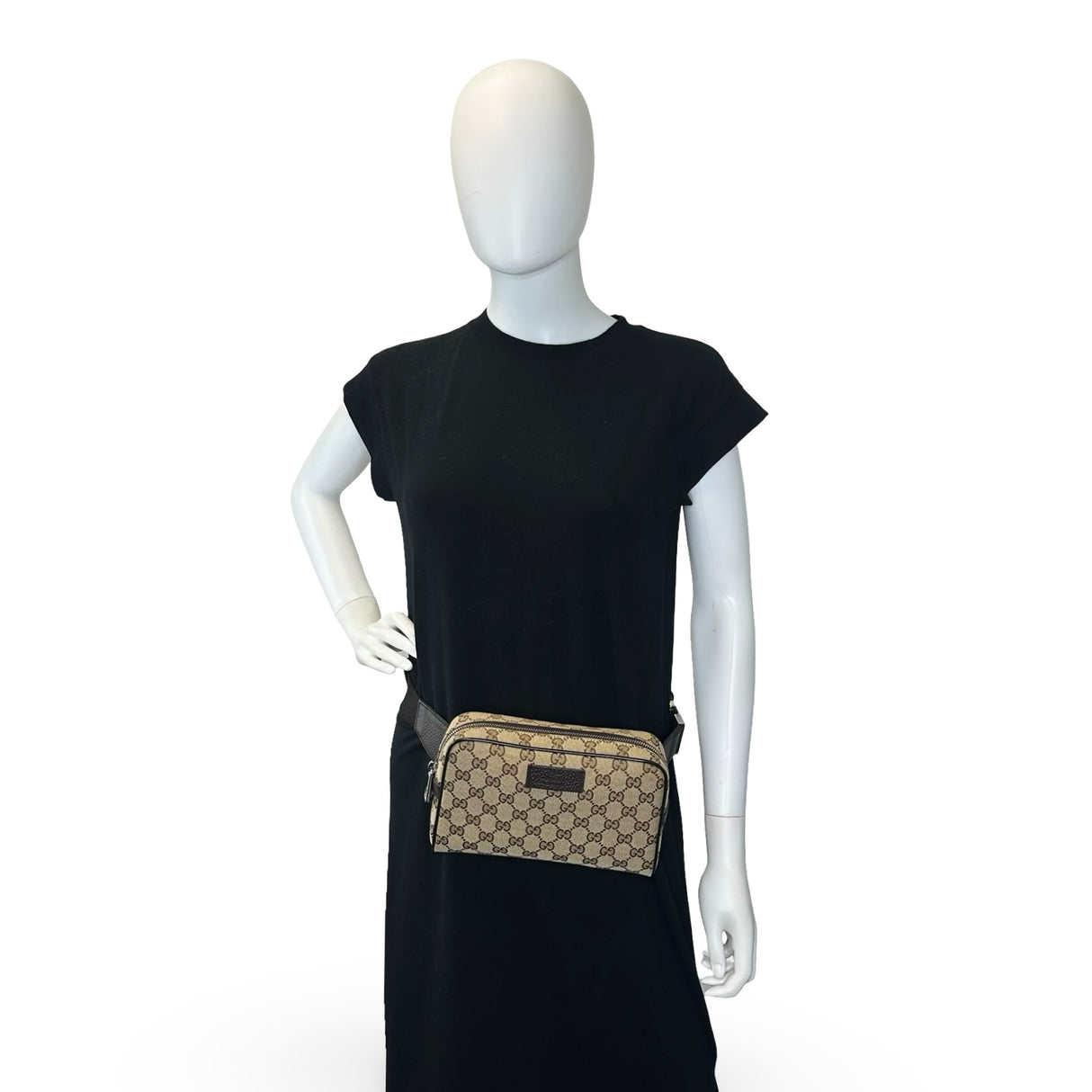 GUCCI: GG Canvas Waist Bag