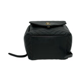 SAINT LAURENT: Chevron Quilted Lambskin Joe Backpack