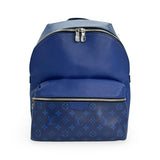 LOUIS VUITTON: Monogram Taiga Discovery PM Backpack