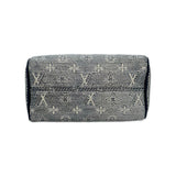 LOUIS VUITTON: Monoglam Jacquard Speedy Bandouliere 20