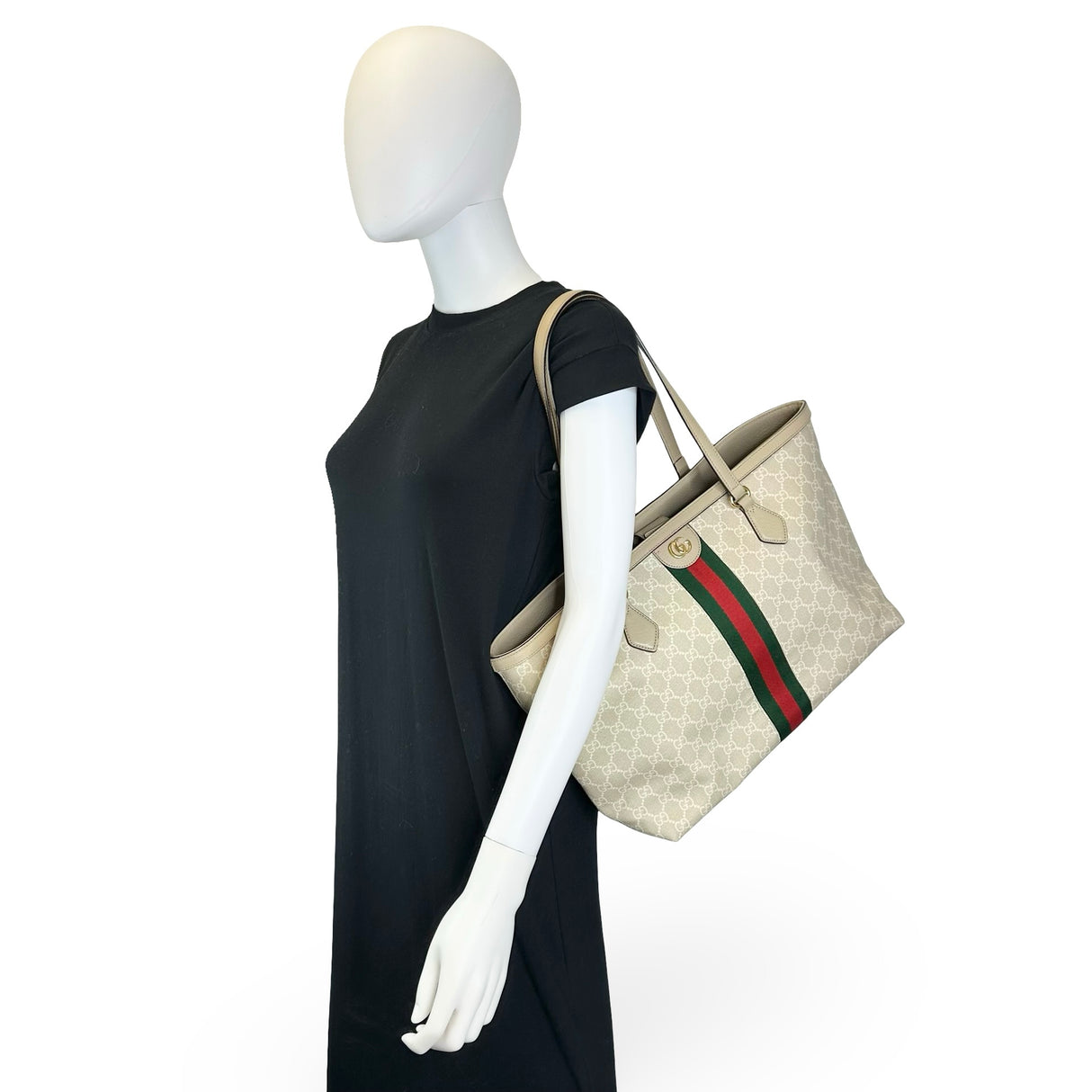 GUCCI: GG Supreme Ophidia Large Tote Bag