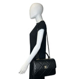 CHANEL: Quilted Lambskin Medium Trendy Top Handle