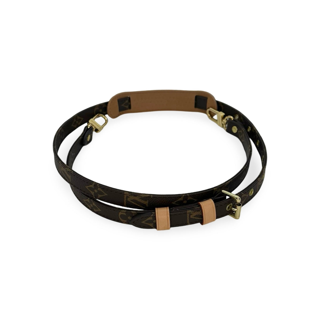 LOUIS VUITTON: Monogram Bandouliere Strap