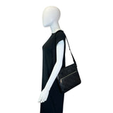 Perforated Embossed Messenger Bag