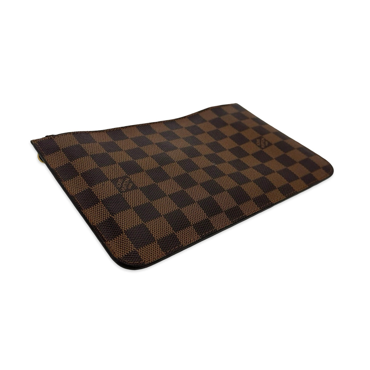 LOUIS VUITTON: Damier Ebene Neverfull Pochette