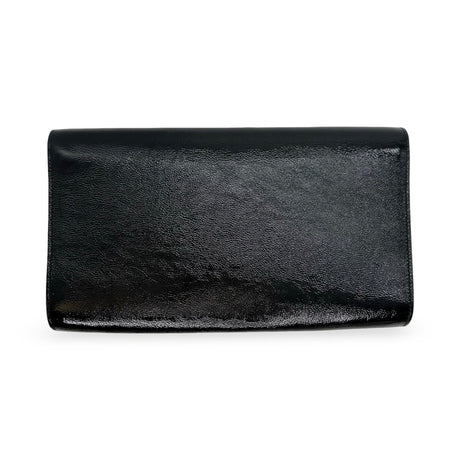 SAINT LAURENT: Patent Large Belle de Jour Clutch