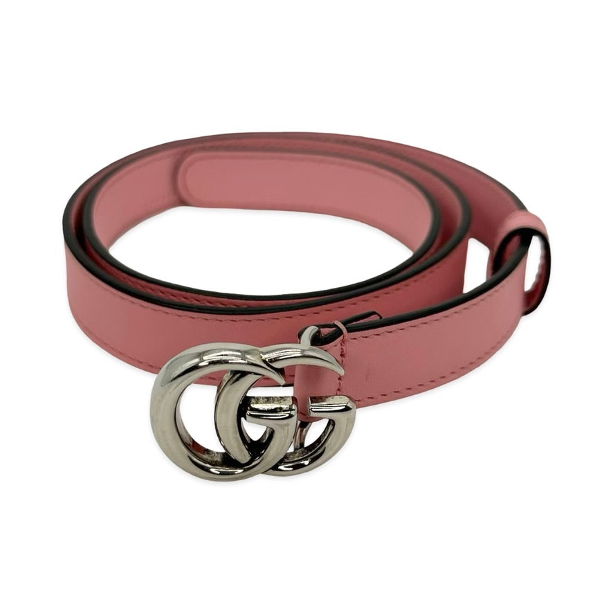 Calfskin GG Marmont Thin Belt