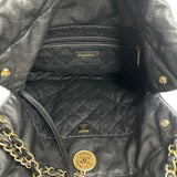 CHANEL: Quilted Caviar Small 22