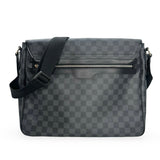 LOUIS VUITTON: Damier Graphite Daniel Messenger GM