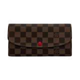 Damier Ebene Emilie Wallet