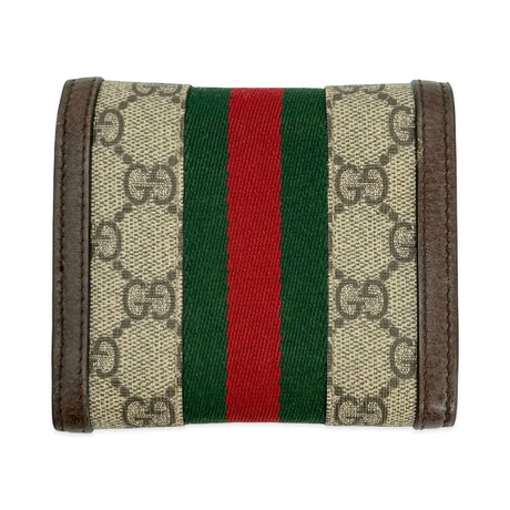 GUCCI: GG Supreme Ophidia Compact Wallet