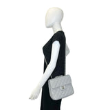 CHANEL: Quilted Caviar Medium Urban Companion Single Flap