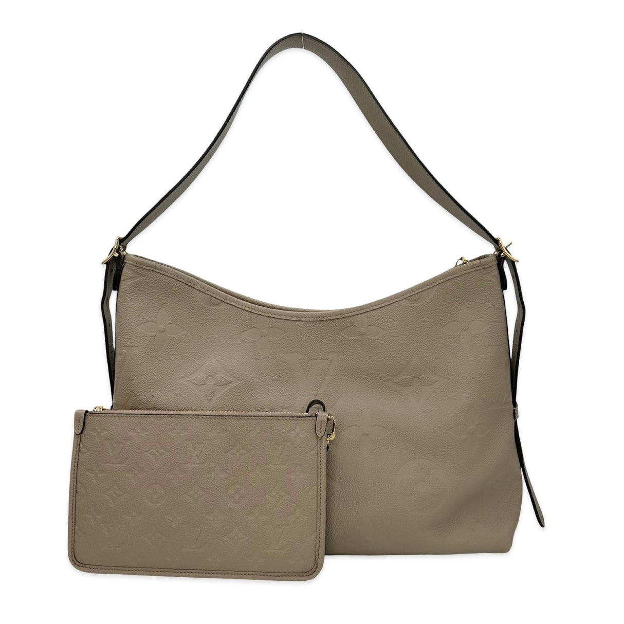 LOUIS VUITTON: Monogram Empreinte Carryall MM