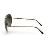 BURBERRY: Check Aviator Sunglasses