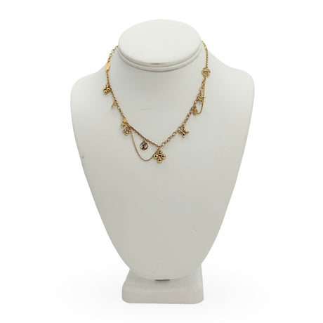 LOUIS VUITTON: Blooming Supple Necklace