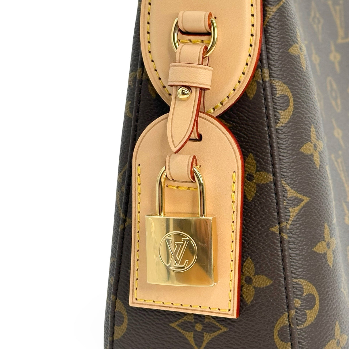 LOUIS VUITTON: Monogram Slouchy PM