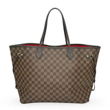 LOUIS VUITTON: Damier Ebene Neverfull GM