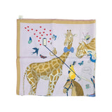 HERMES: Silk Ouistiti Story 90 Scarf
