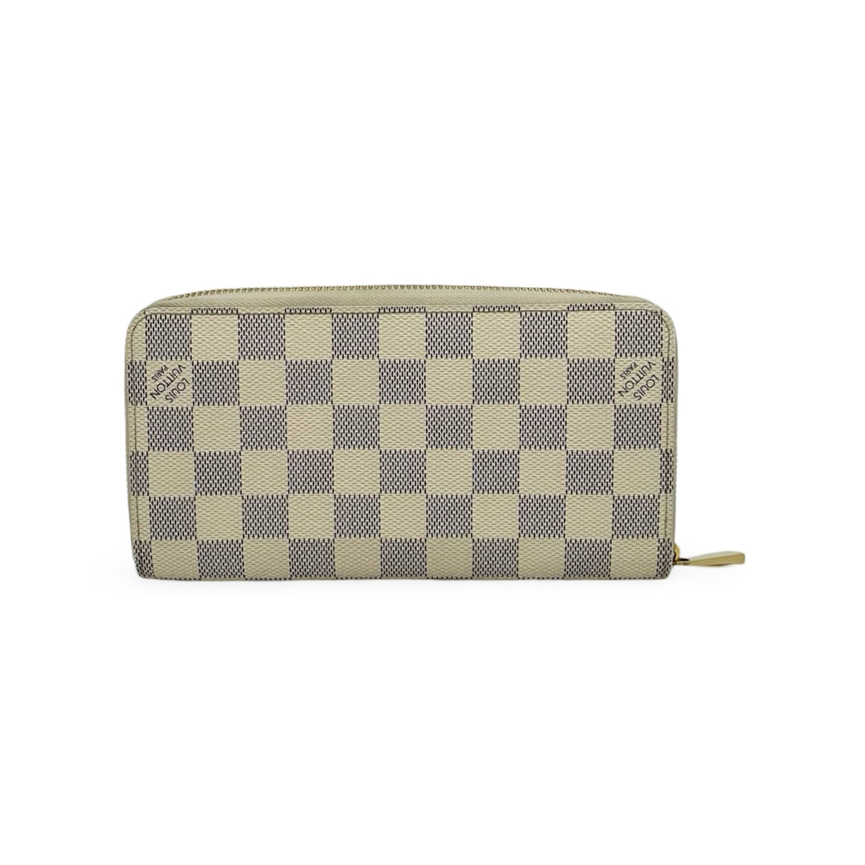 LOUIS VUITTON: Damier Azur Zippy Wallet