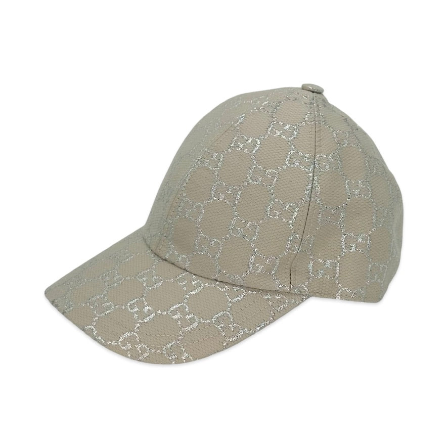 GUCCI: GG Lamé Baseball Cap